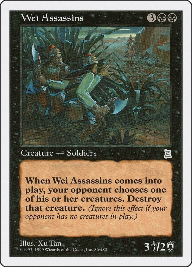 Image for Wei Assassins (86) - Magic: The Gathering