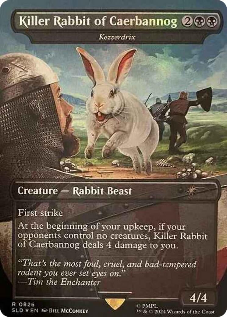 Killer Rabbit of Caerbannog - Kezzerdrix (826) (Secret Lair Drop Series)