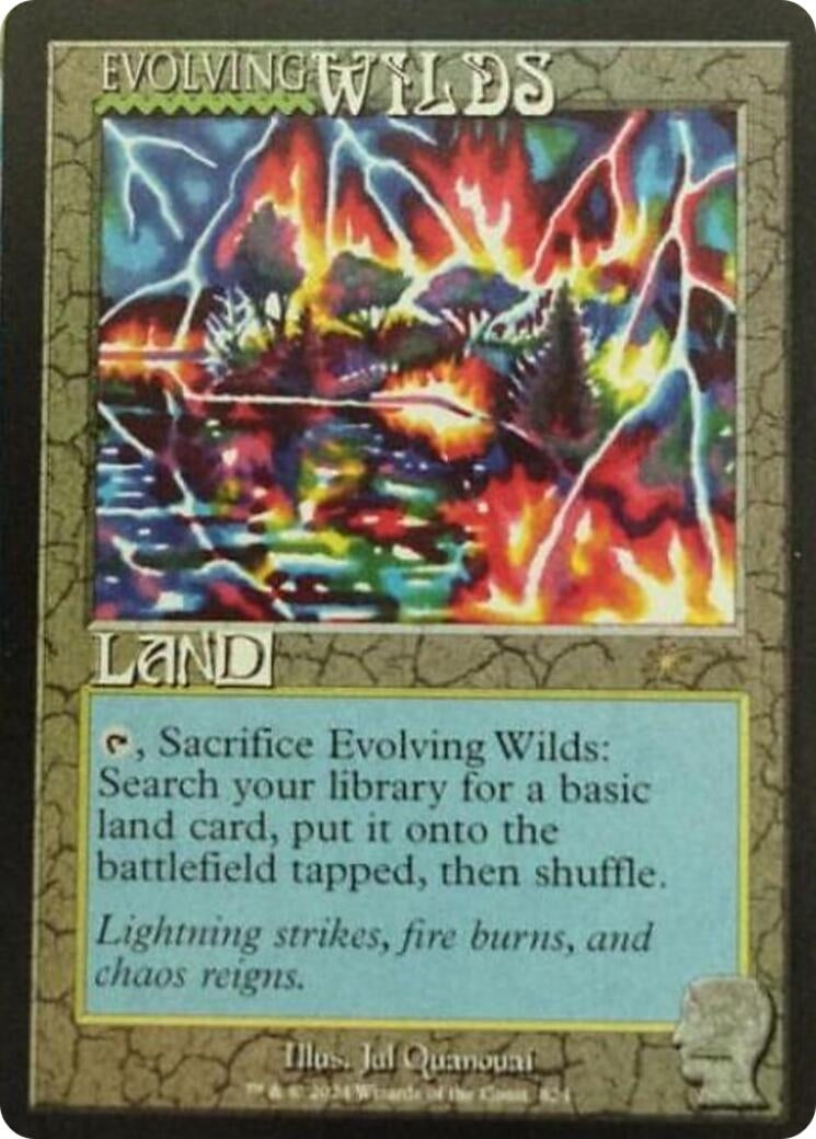 Evolving Wilds (Rainbow Foil) (824) (Secret Lair Drop Series)