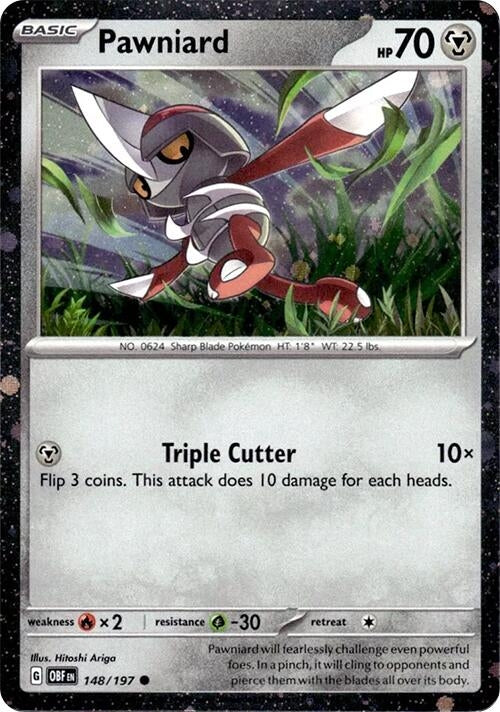 Image for Pawniard - 148/197 (Cosmos Holo) (148/197) (Miscellaneous Cards & Products) - Pokemon