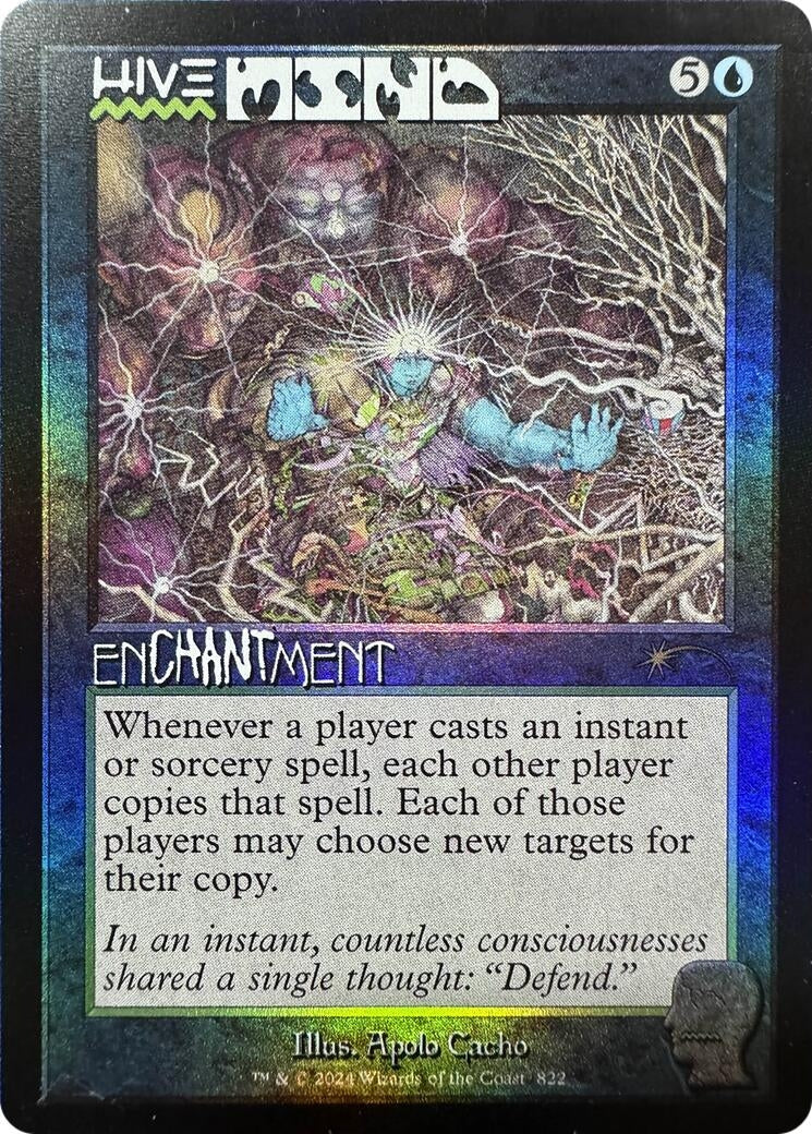 Hive Mind (Rainbow Foil) (822) (Secret Lair Drop Series)