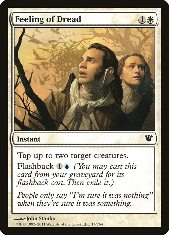 Feeling of Dread (14) (Innistrad)