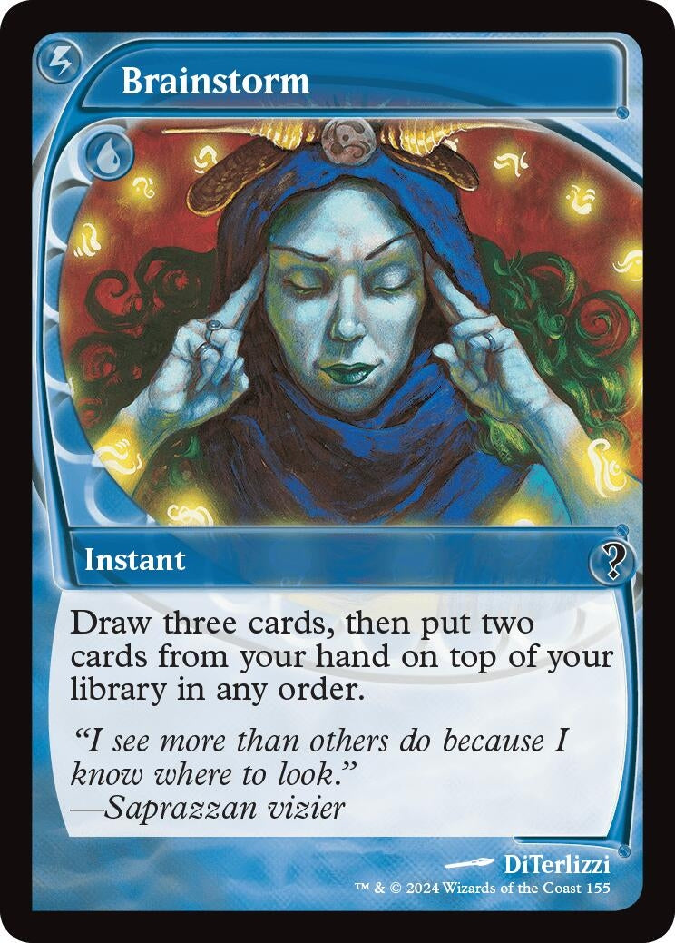 Brainstorm (Future Sight) (155) (Mystery Booster 2)