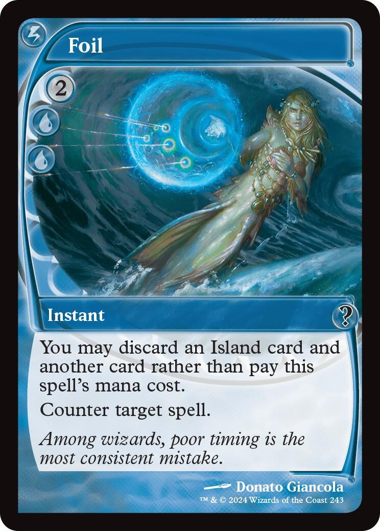 Foil (Future Sight) (243) (Mystery Booster 2)
