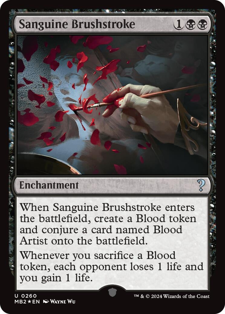Sanguine Brushstroke (260) (Mystery Booster 2)