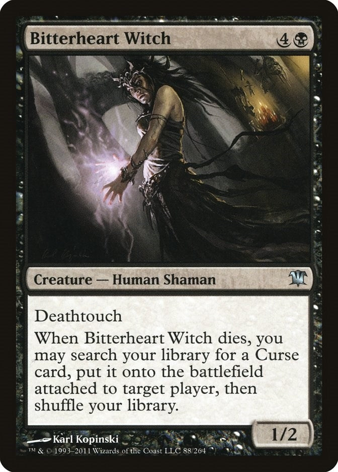 Bitterheart Witch (88) (Innistrad)