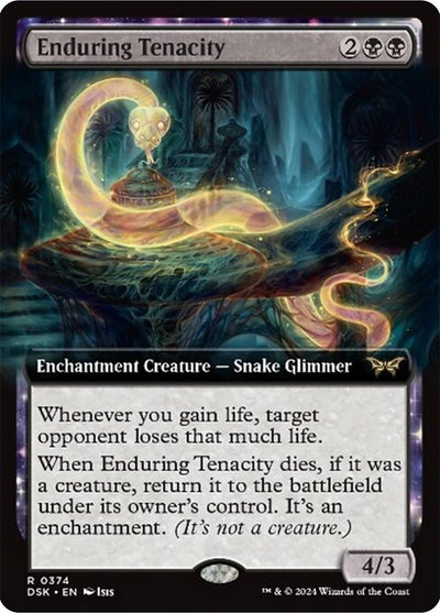 Enduring Tenacity (Extended Art) (374) (Duskmourn: House of Horror)