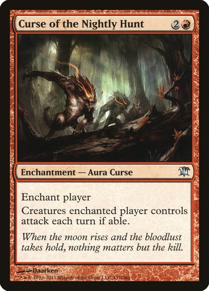 Curse of the Nightly Hunt (137) (Innistrad)