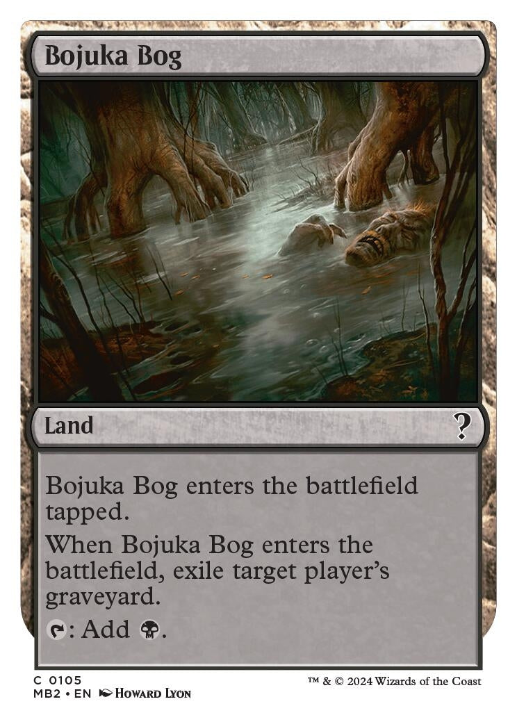 Bojuka Bog (White Border) (105) (Mystery Booster 2)