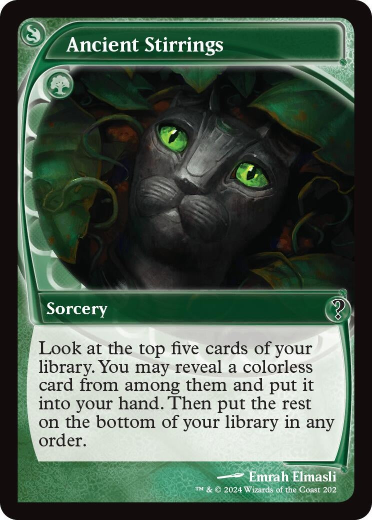 Ancient Stirrings (Future Sight) (202) (Mystery Booster 2)