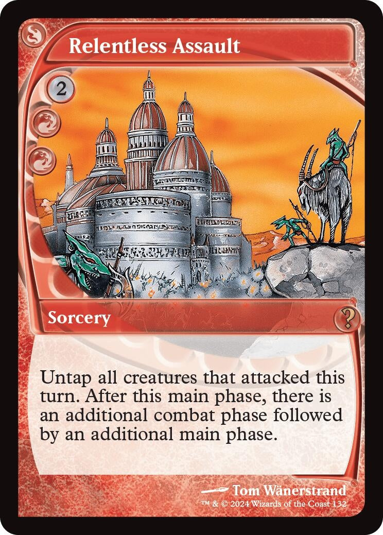 Relentless Assault (Future Sight) (132) (Mystery Booster 2)
