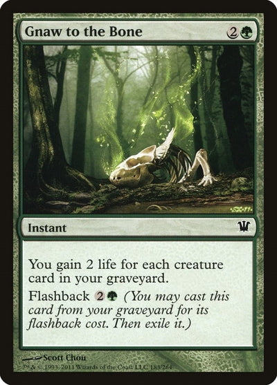 Gnaw to the Bone (183) (Innistrad)