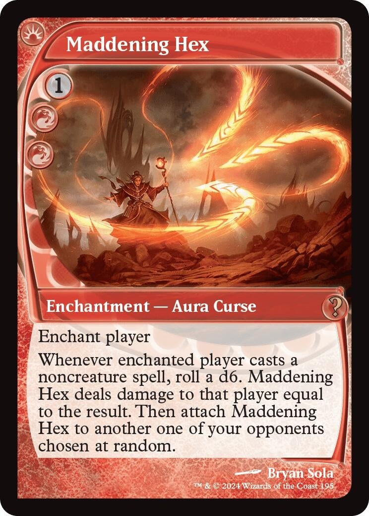 Maddening Hex (Future Sight) (195) (Mystery Booster 2)