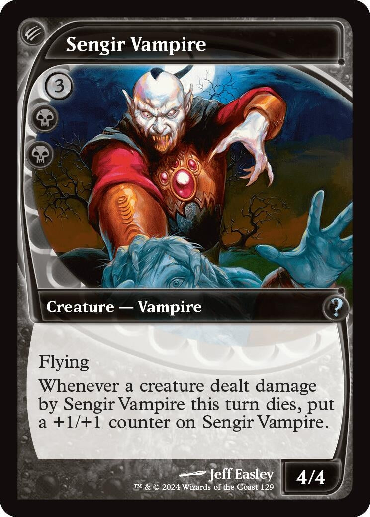 Sengir Vampire (Future Sight) (129) (Mystery Booster 2)
