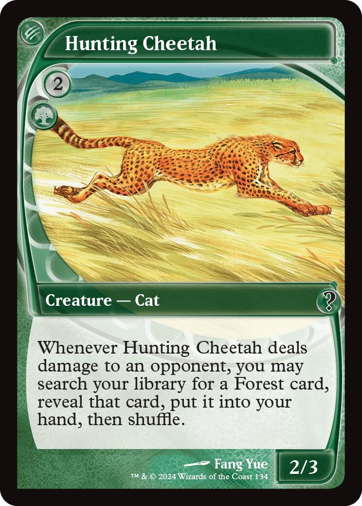 Hunting Cheetah (Future Sight) (134) (Mystery Booster 2)