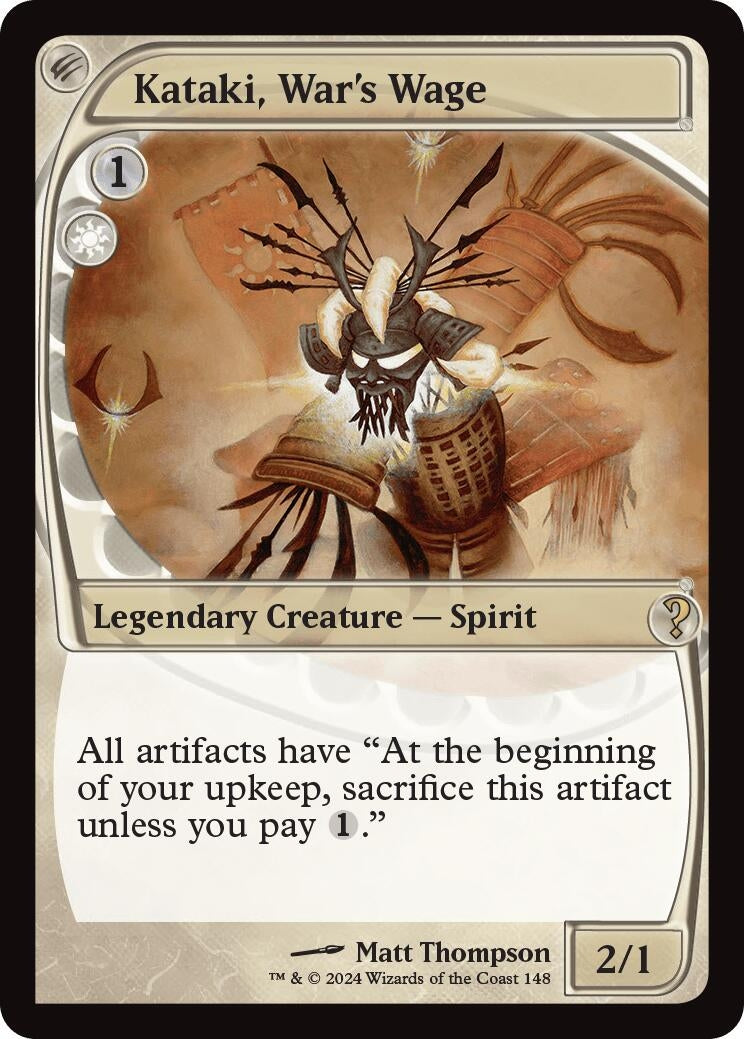 Kataki, War's Wage (Future Sight) (148) (Mystery Booster 2)
