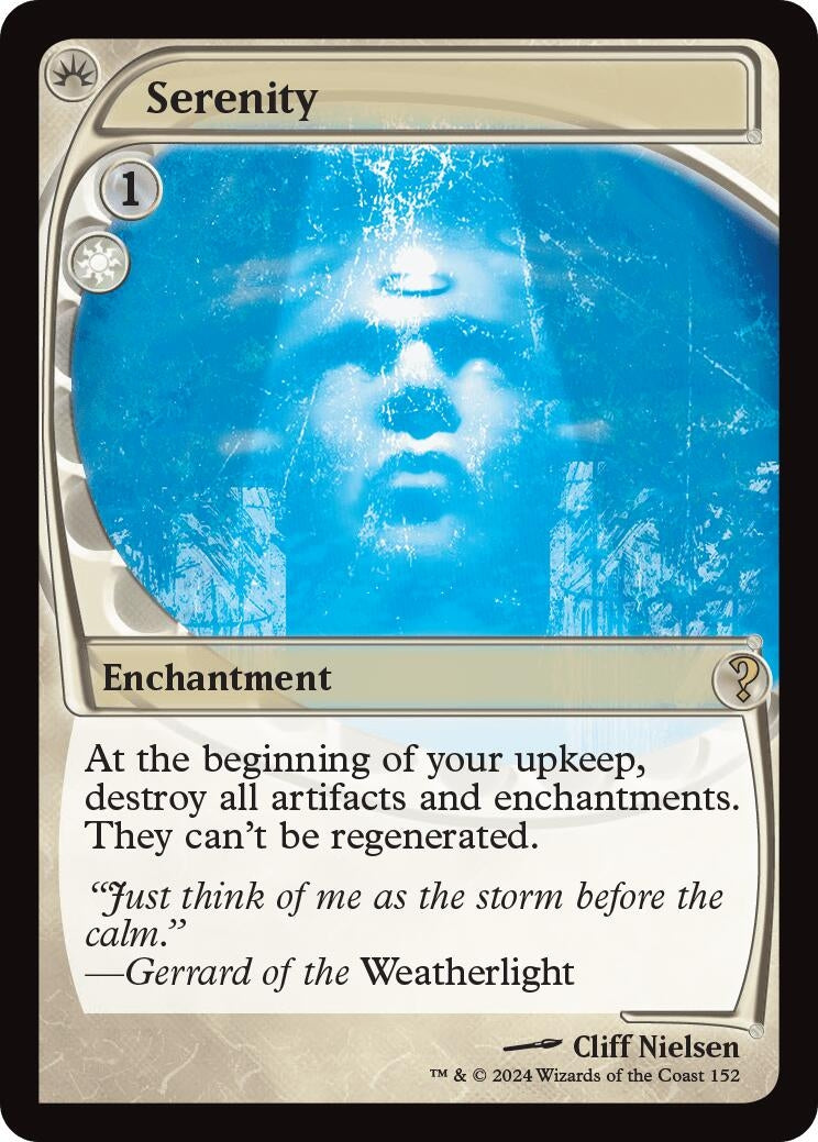Serenity (Future Sight) (152) (Mystery Booster 2)