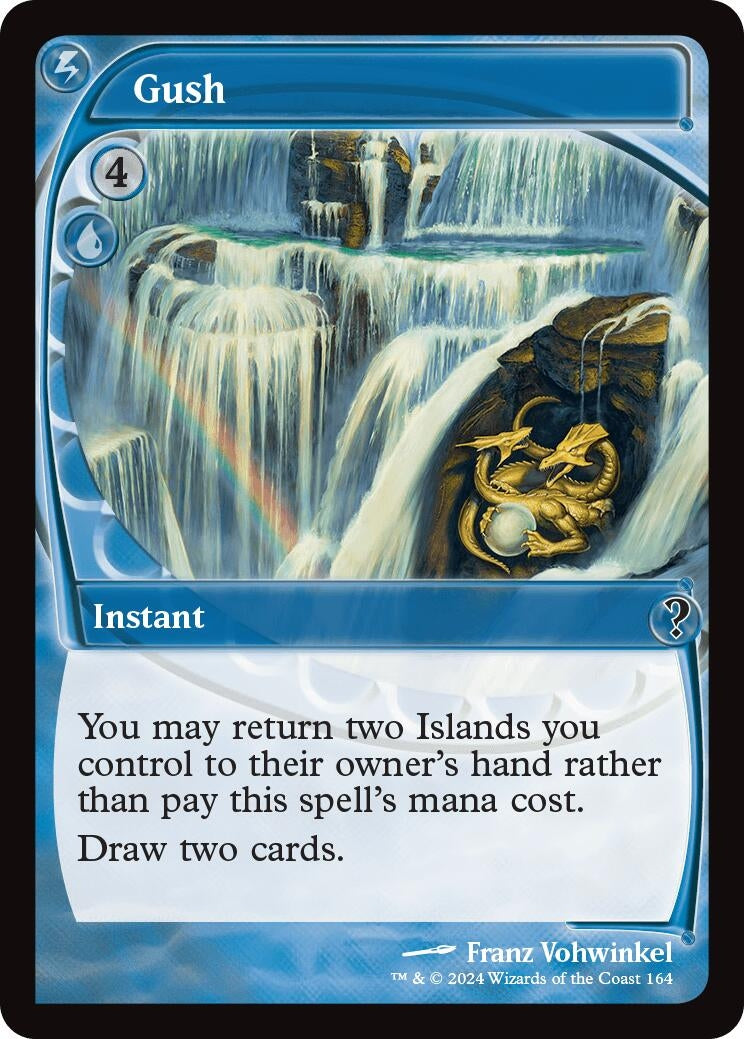 Gush (Future Sight) (164) (Mystery Booster 2)