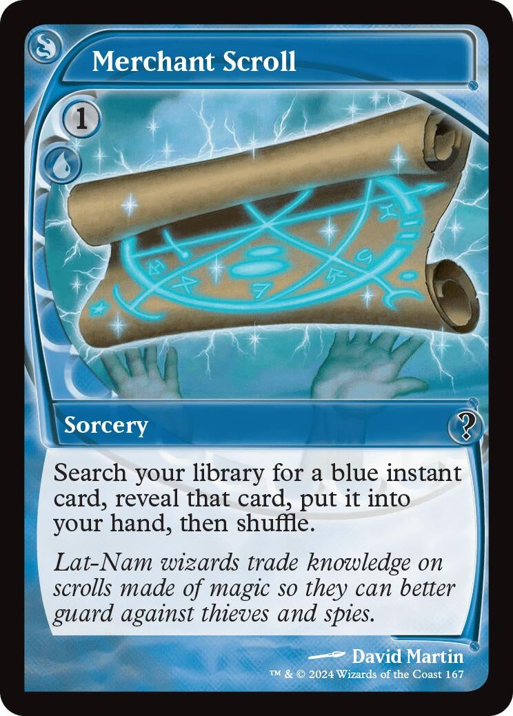 Merchant Scroll (Future Sight) (167) (Mystery Booster 2)