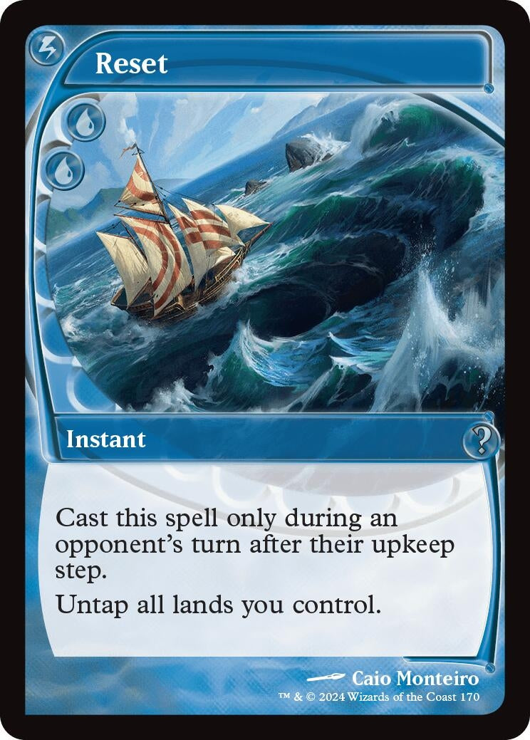 Reset (Future Sight) (170) (Mystery Booster 2)