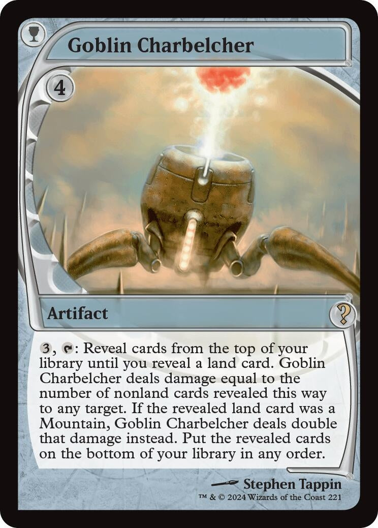 Goblin Charbelcher (Future Sight) (221) (Mystery Booster 2)