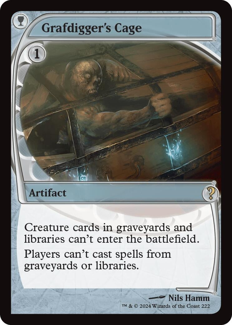 Grafdigger's Cage (Future Sight) (222) (Mystery Booster 2)