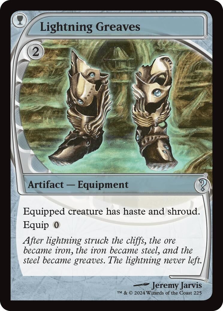 Lightning Greaves (Future Sight) (225) (Mystery Booster 2) (MB2)