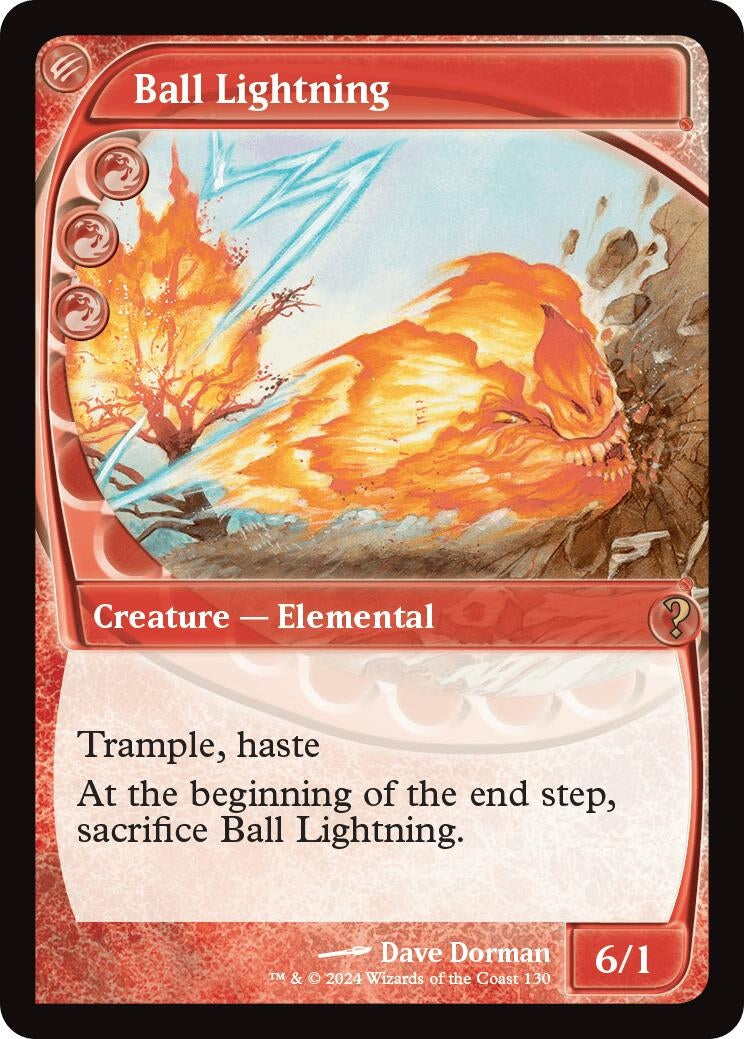 Ball Lightning (Future Sight) (130) (Mystery Booster 2)