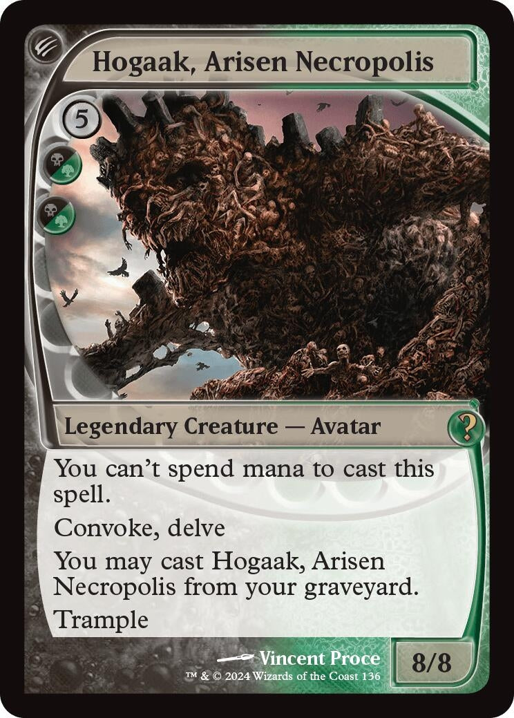 Hogaak, Arisen Necropolis (Future Sight) (136) (Mystery Booster 2)