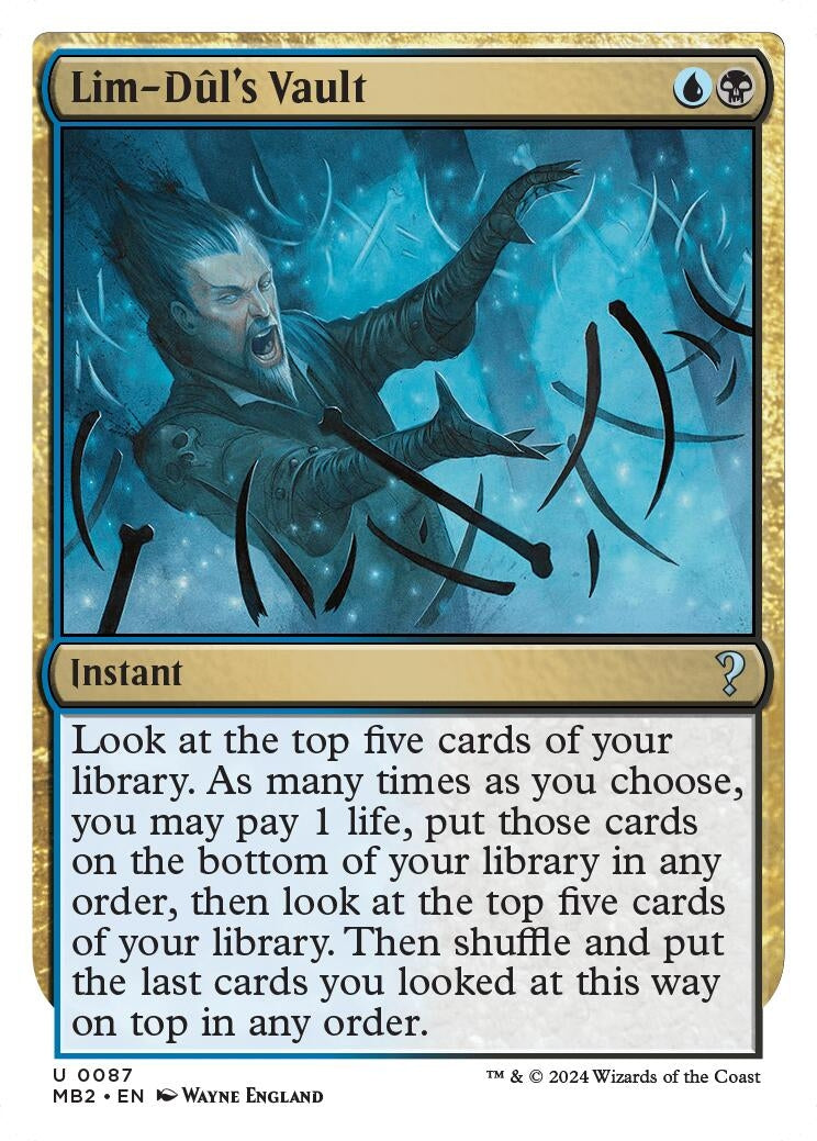 Lim-Dul's Vault (White Border) (87) (Mystery Booster 2)