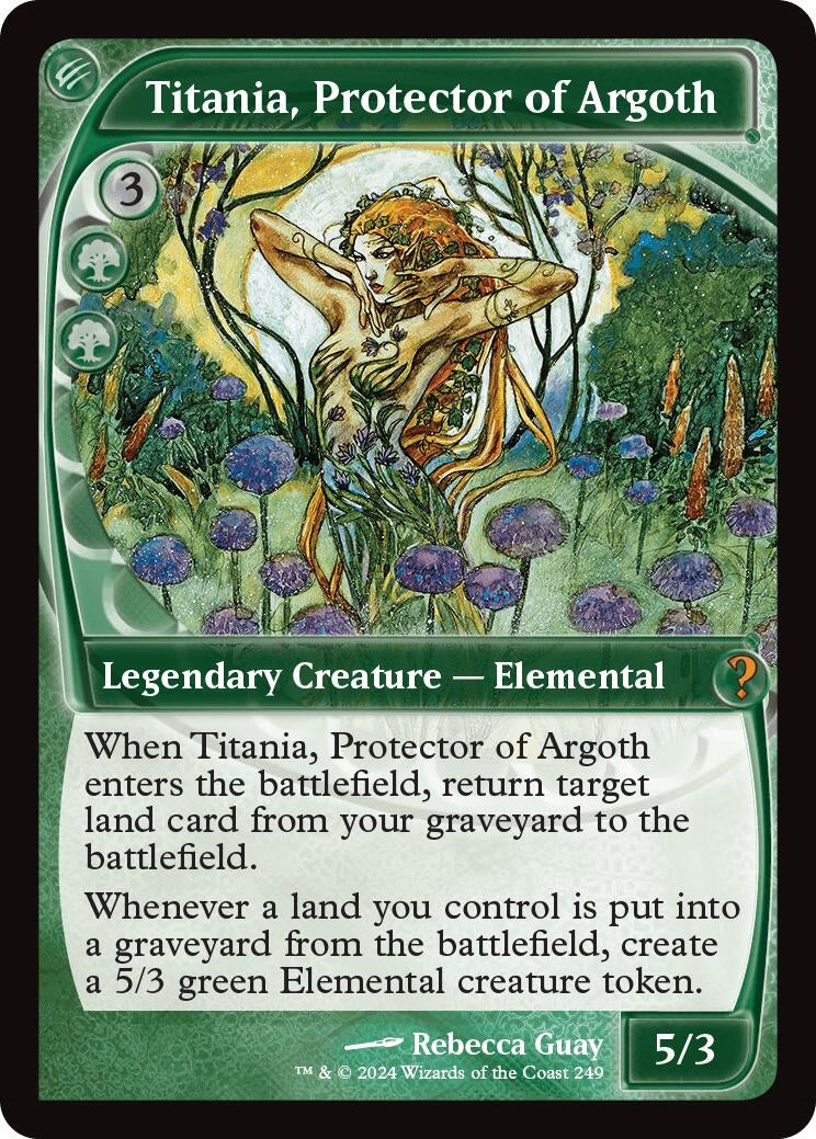 Titania, Protector of Argoth (Future Sight) (249) (Mystery Booster 2)