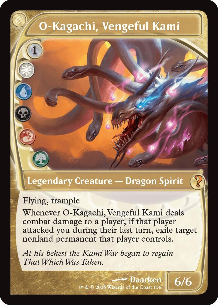 O-Kagachi, Vengeful Kami (Future Sight) (138) (Mystery Booster 2)