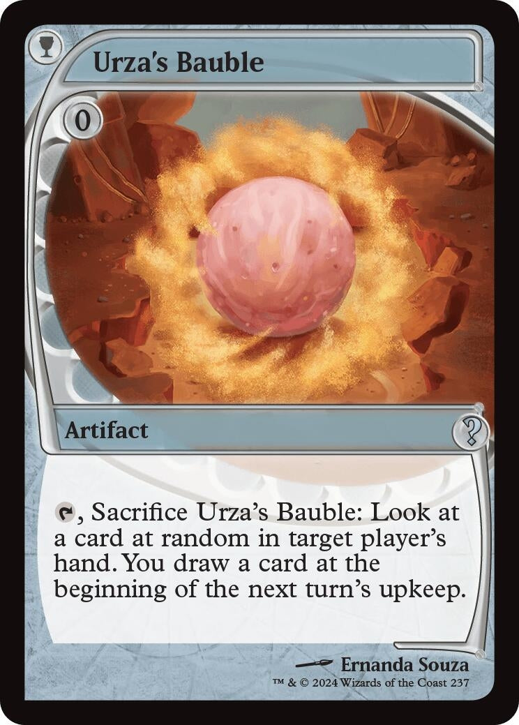 Urza's Bauble (Future Sight) (237) (Mystery Booster 2)