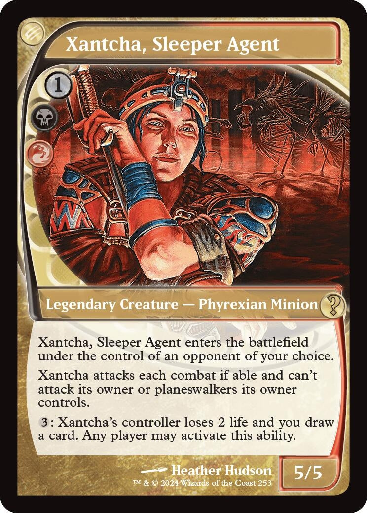 Xantcha, Sleeper Agent (Future Sight) (253) (Mystery Booster 2)