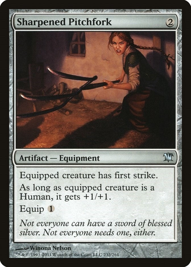Sharpened Pitchfork (232) (Innistrad)