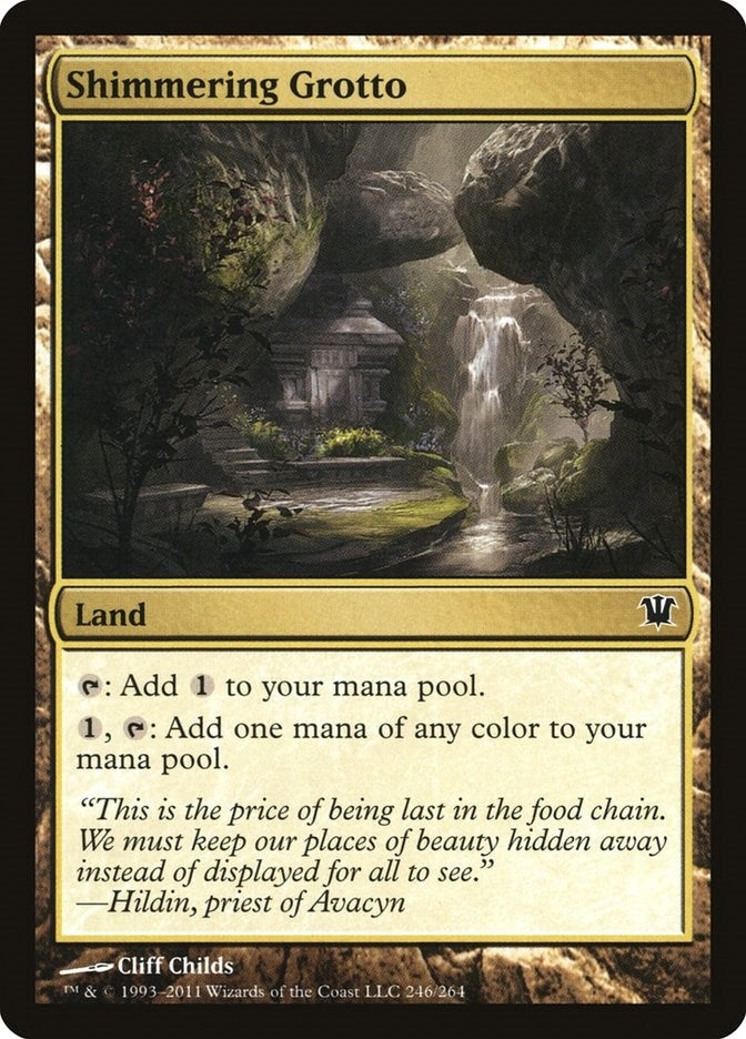 Shimmering Grotto (246) (Innistrad)
