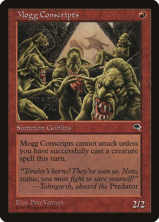 Mogg Conscripts (189) (Tempest)
