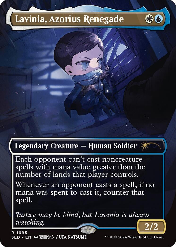 Lavinia, Azorius Renegade (Rainbow Foil) (1685) (Secret Lair Drop Series)