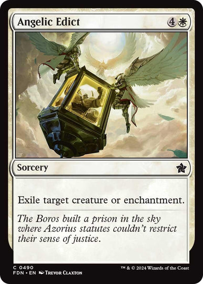 Angelic Edict (490) (Foundations) (FDN)