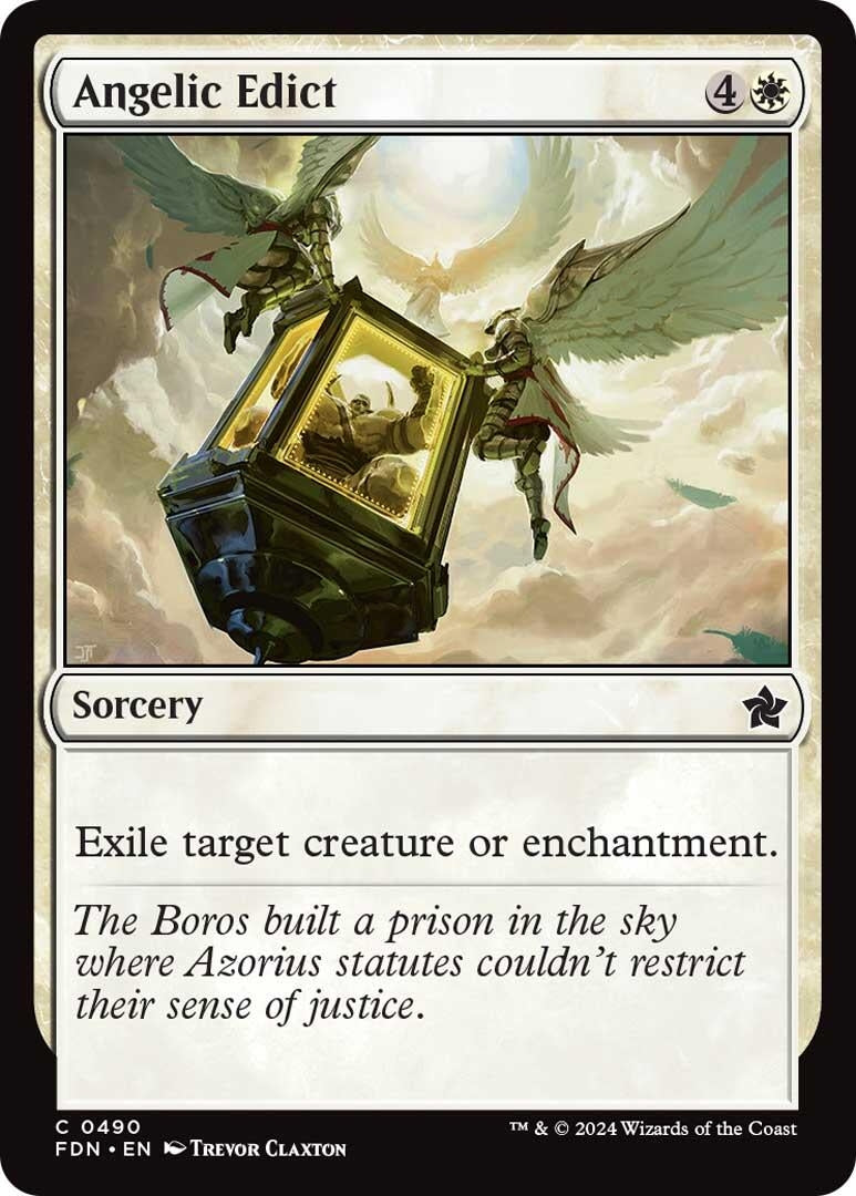 Angelic Edict (490) (Foundations) (FDN)