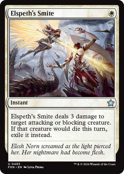 Elspeth's Smite (493) (Foundations) (FDN)