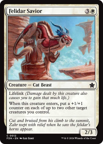 Felidar Savior (12) (Foundations) (FDN)