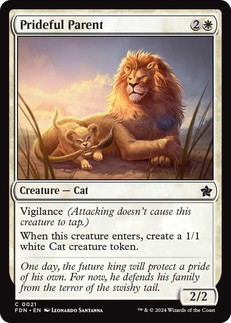 Prideful Parent (21) (Foundations) (FDN)