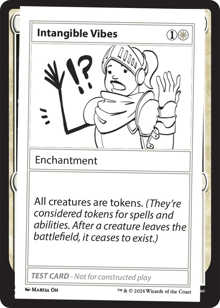 Intangible Vibes (Mystery Booster 2 Playtest Cards)
