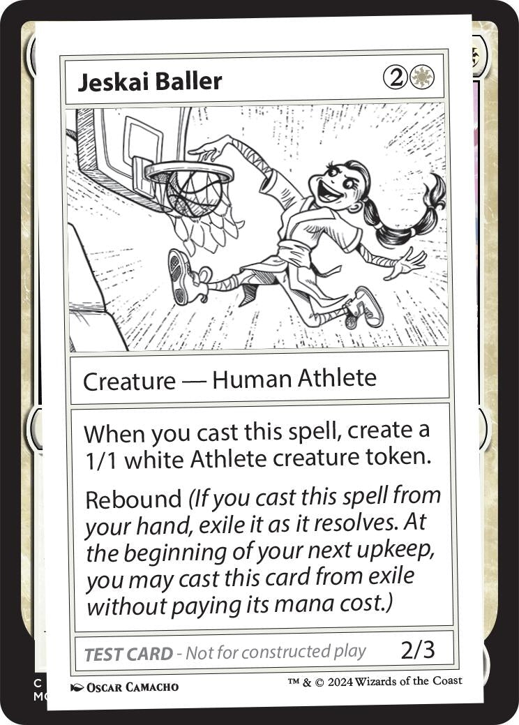 Jeskai Baller (Mystery Booster 2 Playtest Cards)