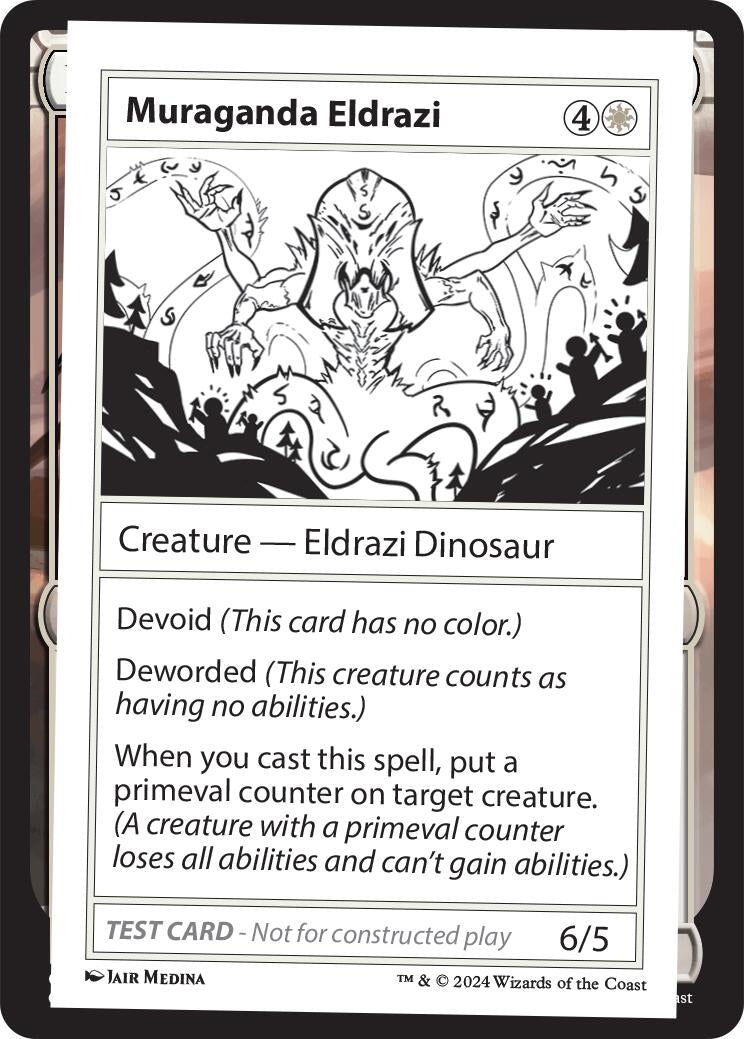 Muraganda Eldrazi (Mystery Booster 2 Playtest Cards)