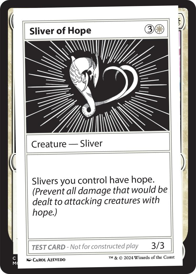 Sliver of Hope (Mystery Booster 2 Playtest Cards)