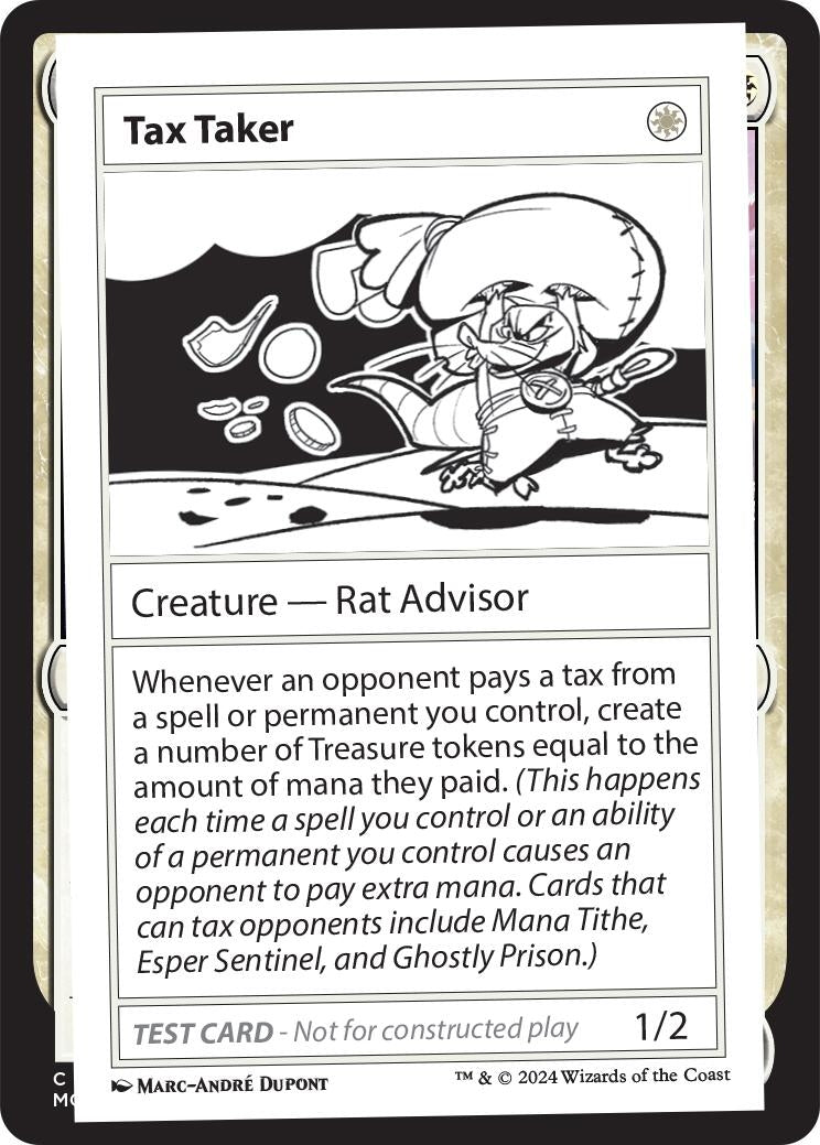 Tax Taker (Mystery Booster 2 Playtest Cards)