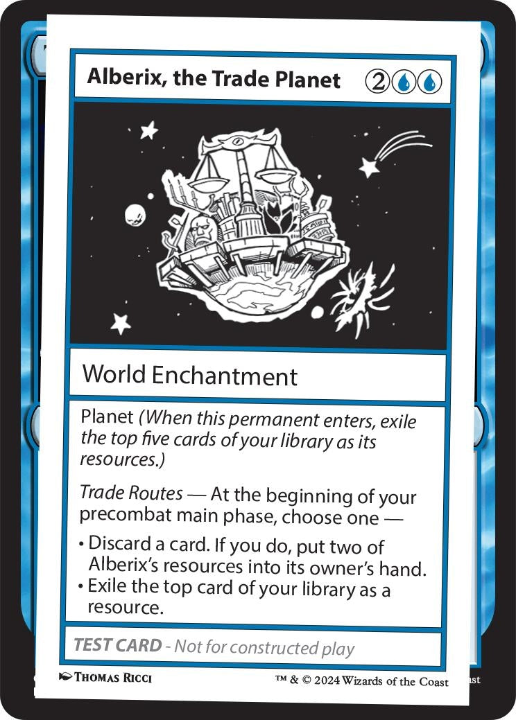 Alberix, the Trade Planet (Mystery Booster 2 Playtest Cards)