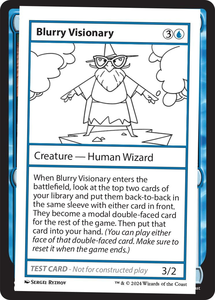 Blurry Visionary (Mystery Booster 2 Playtest Cards)